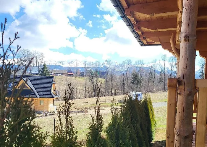 Goralska 2 Highland - Split Ac, Jacuzzi, Sauna, Private Parking, Mountains View, Garden, Domek alpejski