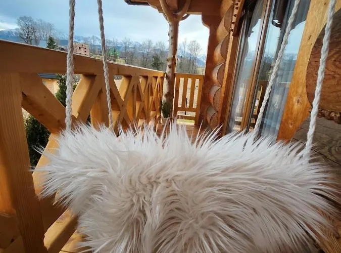 Domek alpejski Goralska 2 Highland - Split Ac, Jacuzzi, Sauna, Private Parking, Mountains View, Garden, Zakopane