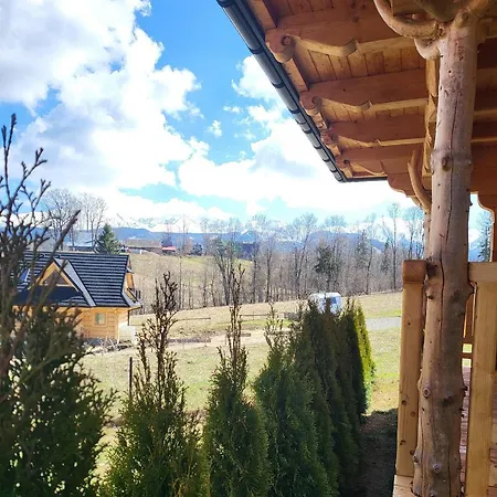 Goralska 2 Highland - Split Ac, Jacuzzi, Sauna, Private Parking, Mountains View, Garden, 木屋