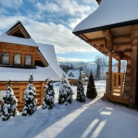 Goralska 2 Highland - Split Ac, Jacuzzi, Sauna, Private Parking, Mountains View, Garden, Chalet Zakopane
