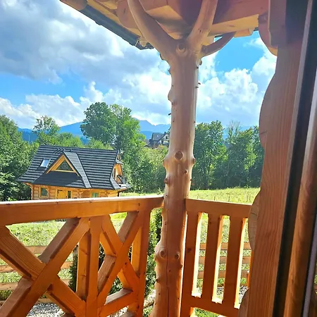 木屋 Goralska 2 Highland - Split Ac, Jacuzzi, Sauna, Private Parking, Mountains View, Garden, 扎科帕内