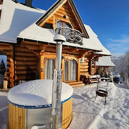 木屋 Goralska 2 Highland - Split Ac, Jacuzzi, Sauna, Private Parking, Mountains View, Garden,