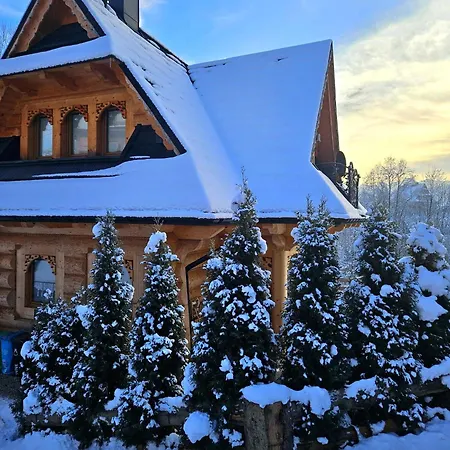 Goralska 2 Highland - Split Ac, Jacuzzi, Sauna, Private Parking, Mountains View, Garden, Alpehytte