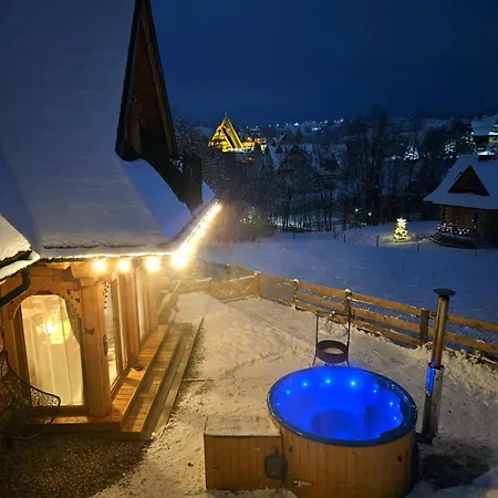 Dağ evi Goralska 2 Highland - Split Ac, Jacuzzi, Sauna, Private Parking, Mountains View, Garden,
