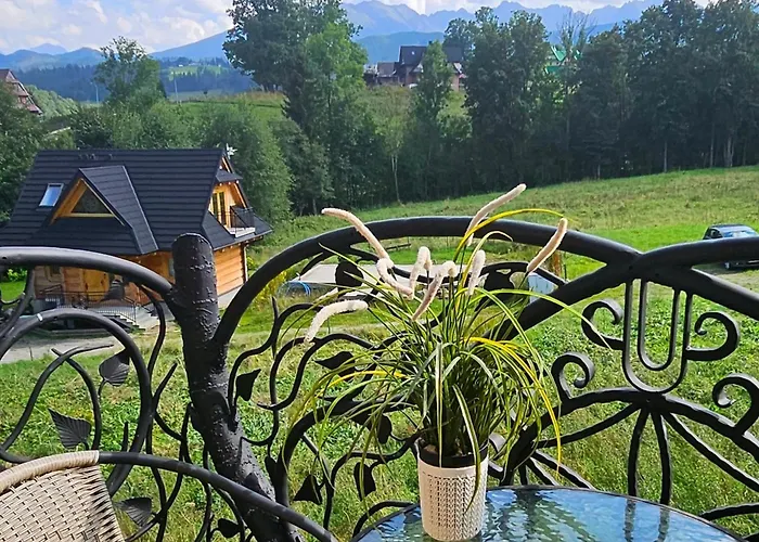 Goralska 2 Highland - Split Ac, Jacuzzi, Sauna, Private Parking, Mountains View, Garden, Zakopane