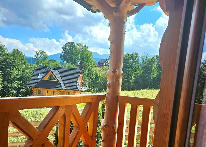 Alpehytte Goralska 2 Highland - Split Ac, Jacuzzi, Sauna, Private Parking, Mountains View, Garden, Zakopane