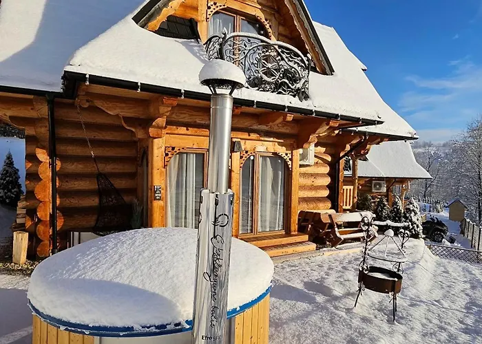 Alpehytte Goralska 2 Highland - Split Ac, Jacuzzi, Sauna, Private Parking, Mountains View, Garden,